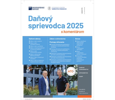 Daňový sprievodca 2025
