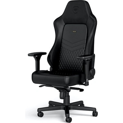 Noblechairs HERO Genuine leather, černá/černá