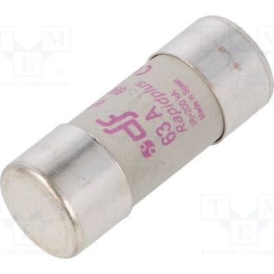 DF ELECTRIC 491325 Pojistka: tavná; 63A; 690VAC; 700VDC; aR; 22x58mm