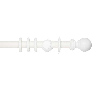 GENKOVSKI КОРНИЗ ф28 ДЕКОРАЦИЯ БЯЛ 1.60м (б160)