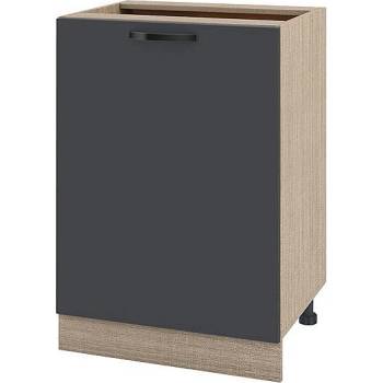 ИРИМ Долен кухненски шкаф Сити МФ-Карбон мат-11-60 60 см