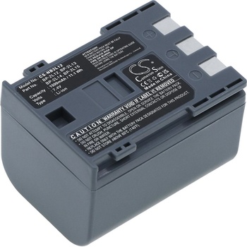 Cameron Sino Батерия за Canon Dc310, Fv500, Hg10, Md100, Zr100 и други, 1500 mAh, Li-Ion (CS-NB2L12)