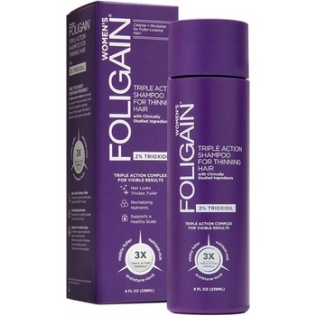 Foligain Triple Action šampon proti padání vlasů s 2% trioxidilem 236 ml