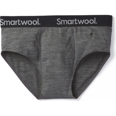 Smartwool Мъжко мериносово термобельо Smartwool Merinosport Brief Boxed Merino base layer - Medium Gray Heather (015-1550-0212)
