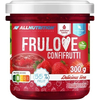 ALLNUTRITION FRULOVE JAHODOVÁ KONFITÚRA 300g