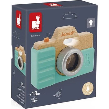 Janod Детска играчка Janod - Фотоапарат със звук (J05381)