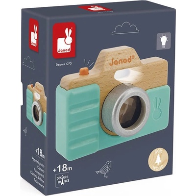 Janod Детска играчка Janod - Фотоапарат със звук (J05381)