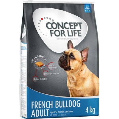 Concept for Life 2x4кг French Bulldog Adult Concept for Life суха храна за кучета