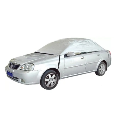 Покривало за предно, задно и странични стъкла - лятно / зимно - сив цвят - размер xl