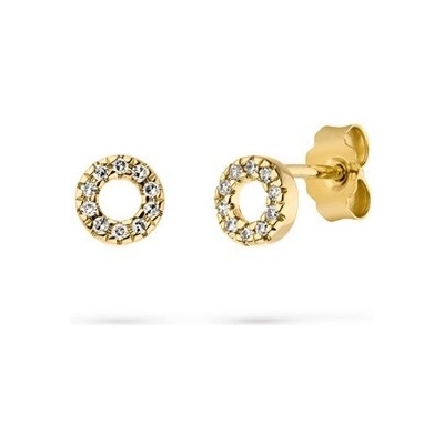Aurino Zlaté náušnice s brilianty C8249413-HS8 4028146690813
