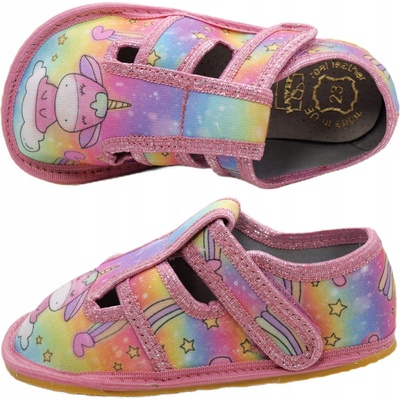 Raweks papuče ĽAHKÉ SUPER ELASTICKÉ UNICORN Barefoot