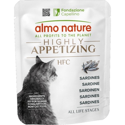 Almo Nature HFC Highly Appetizing sardinky 6 x 50 g