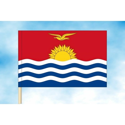 LIBEA, s.r.o. Vlajka Kiribati Rozměr: 30×45 cm, Uchycení: Návlek na žerď