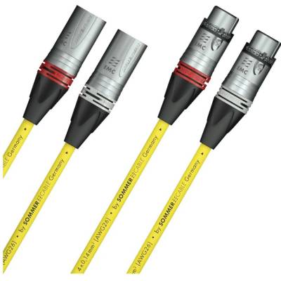 Sommer Cable HC Epilogue, Yellow, 1,00m, Pair