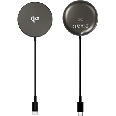 XO CX029 Зарядно устройство за настолни компютри 15W, Qi2, ЧЕРНО XO-CX029 (XO-CX029)