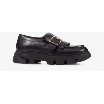 Geox Black Women's Leather Loafers Geox Vilde Geox | Cheren | ЖЕНИ | 39