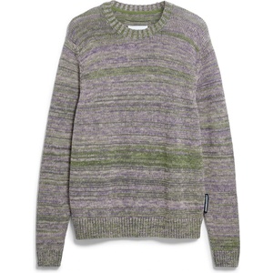 ARMEDANGELS Мъжки пуловер ARMEDANGELS Yarnmix Knit Sweater Jumper - Fatigue Green / Sand Stone / Pungent Purple - размер XL (017-4391-0214)