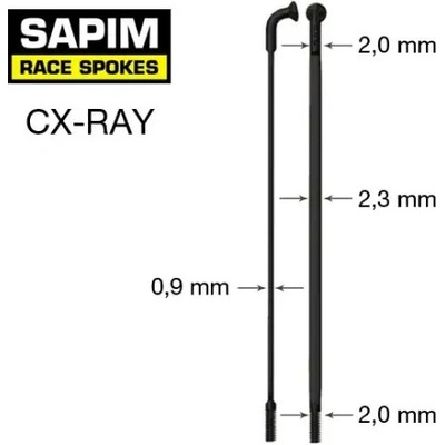 Sapim CX Ray drôt 280