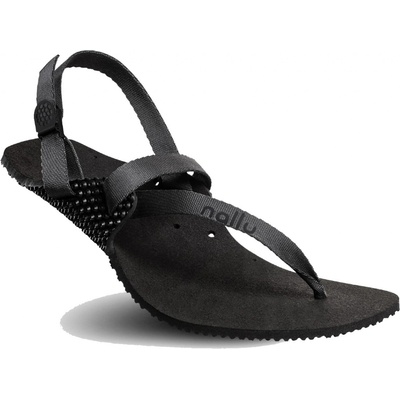 Nallu explorer Black všestranné barefoot sandály