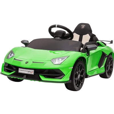 Hollicy Lamborghini Aventador SVJ Elektrické autíčko zelená