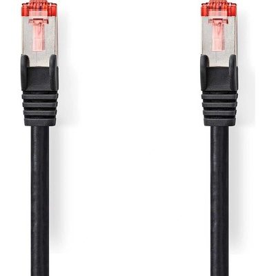 Nedis CCGL85221BK015 S/FTP CAT6, zástrčka RJ45 - zástrčka RJ45, 0.15m, černý