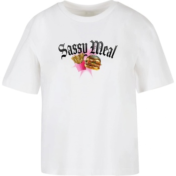 Mister Tee Тениска Sassy Meal Tee white XXLUB-MST091-00220 - Камуфлаж, размер XS