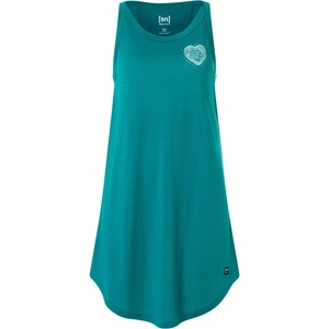 super. natural Дамска рокля super. natural Women's Little Heartwood Dress - Pacific / White Stone - размер XS (134-1749-0111)