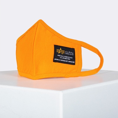 Alpha Industries rouška Crew oranžová flame