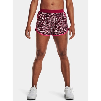 Under Armour UA Fly By 2.0 Printed Short růžová