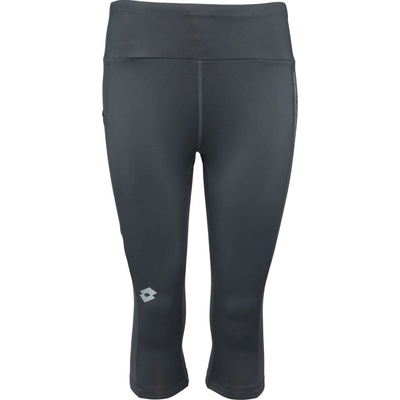 Lotto dámske legíny RUNNING III LEGGINGS tmavo sivá strieborná