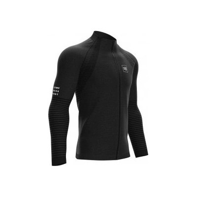 Compressport SEAMLESS ZIP SWEATSHIRT black