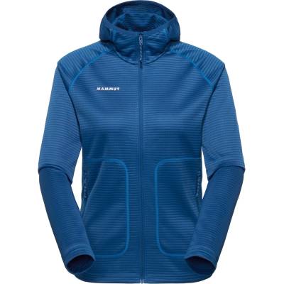 Mammut Дамско поларено яке Mammut Women's Crag ML Hooded Jacket Fleece jacket - Tschiel (105-7118-0313)