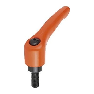 Sklopná páka se závitovým čepem M 5 x 50 mm