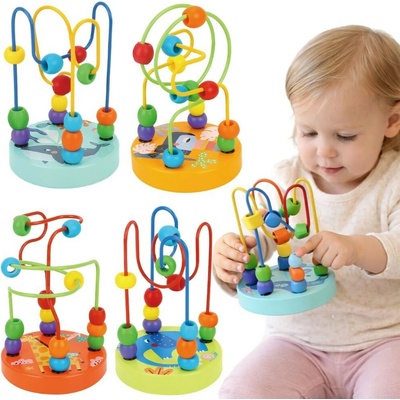 Tooky Toy vzdelávací motorizovaný slučkový labyrint