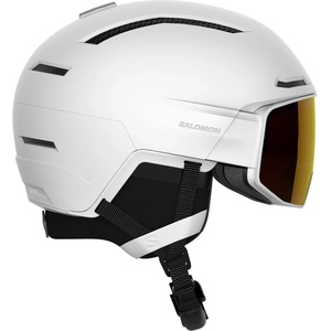 Salomon Ски каска Salomon Driver Prime Sigma Photo Mips Cat. 1-3 VLT 16-50% Ski helmet - White / Poppy Red - размер 56-59 cm (418-1361-0112)
