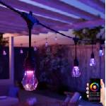 Nanoleaf NF084E00-20SLO- LED RGBWIC Разширителен гирлянд 20xLED 15m Wi-Fi IP65 (NL0060)