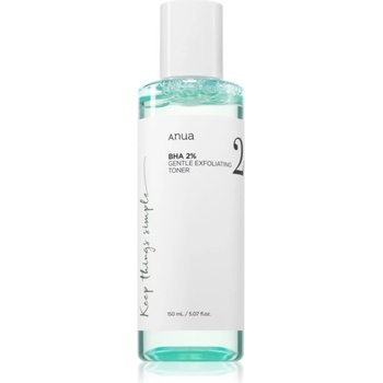 Anua BHA 2% Gentle Exfoliating Toner нежен ексфолиращ тоник за проблемна кожа, акне 150ml