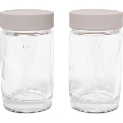 Crushgrind Контейнери за подправки Vaasa мръсно бяло 2 бр (060205-0011)