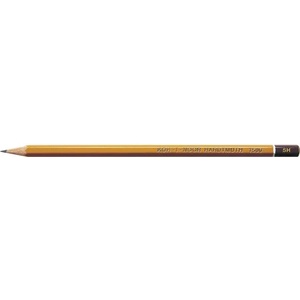 KOH-I-NOOR Графитен молив, 5h, шестоъгълен, koh-i-noor "1500" 150005h01170 (150005h01170)