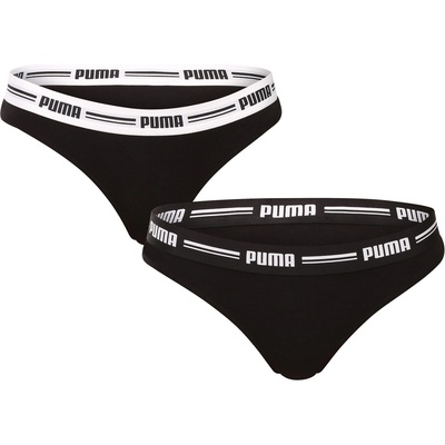 PUMA Комплект от два - дамска танга Puma черна Puma | Cheren | ЖЕНИ | XL