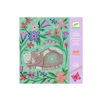 Djeco Vyškrabávacie obrázky Stretnutie