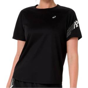 Asics Дамска тениска Asics Women's Icon S/S Top Running shirt - Performance Black (916-5450-0114)
