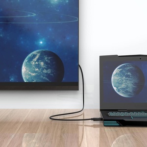 ORICO Кабел DisplayPort към DisplayPort с поддръжка на 4K (500 см) - Orico DisplayPort 1.2 to DisplayPort 1.2 Cable (черен) (XD-DTDP4-50-BK)