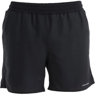 Icebreaker Mens Merino 125 ZoneKnit Speed 6" shorts Black