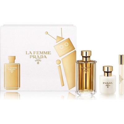 Prada La Femme I. EDP 100 ml + EDP roll-on 10 ml + telové mlieko 100 ml darčeková sada
