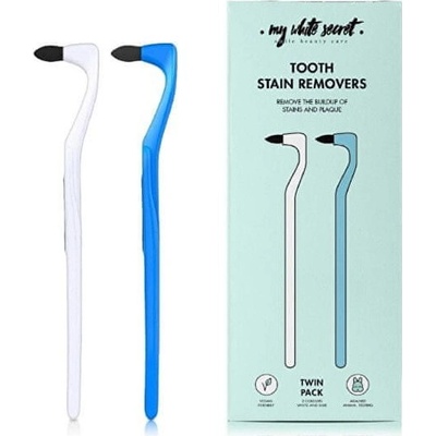 My White Secret Čistič škvŕn a zubného plaku Tooth Stain Removers 2 ks