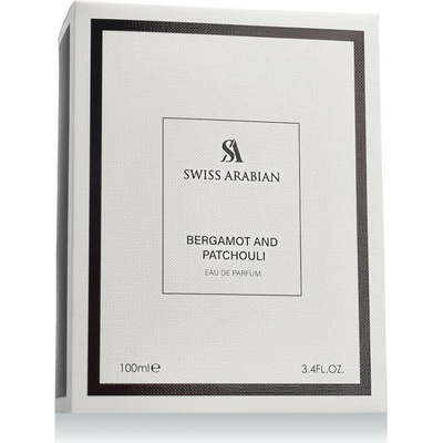Swiss Arabian Bergamot and Patchouli parfémovaná voda pánská 100 ml