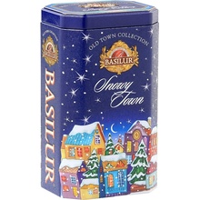 Basilur Old Town Snowy Town Blue plech 75 g