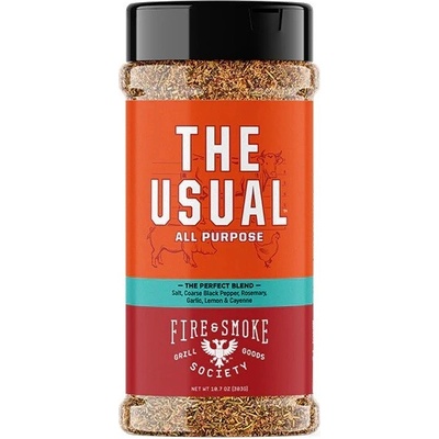 Fire & Smoke The Usual All Purpose Rub, 303g