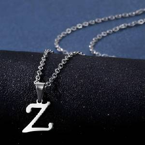 HARAHU Колие al-20715 - z / Сребърна kp20715
